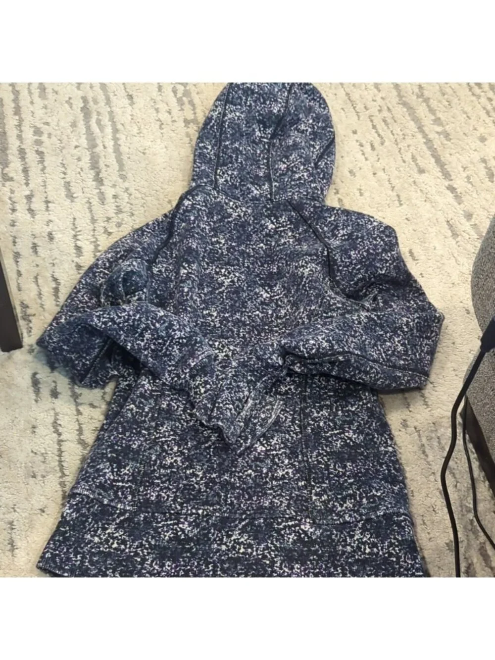 Lululemon Scuba Hoodie II Rocky Road Sand Dune Toothpaste / Storm Grey / Black
